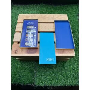 Vintage H. Stern Brazil Rough Gemstone Specimen Set - 5 Stones w/ Case